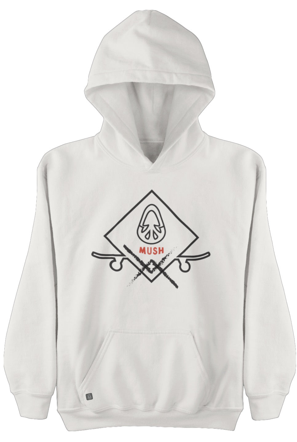 Sk8Rule Hoodie White