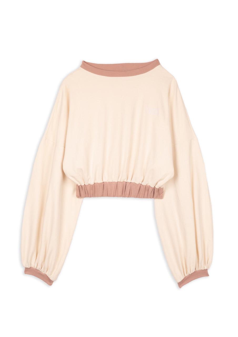 Flora Sweatshirt Beige