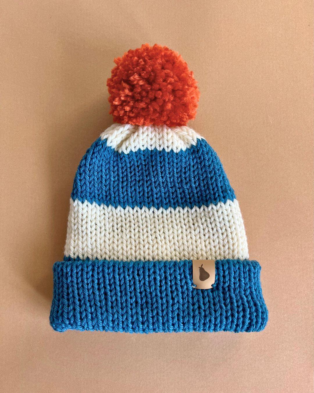 Gorro Woodland Blue Stripes