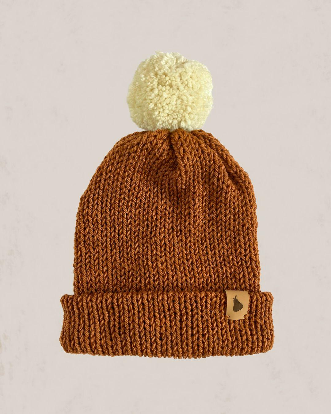 Gorro Woodland Brown Beige