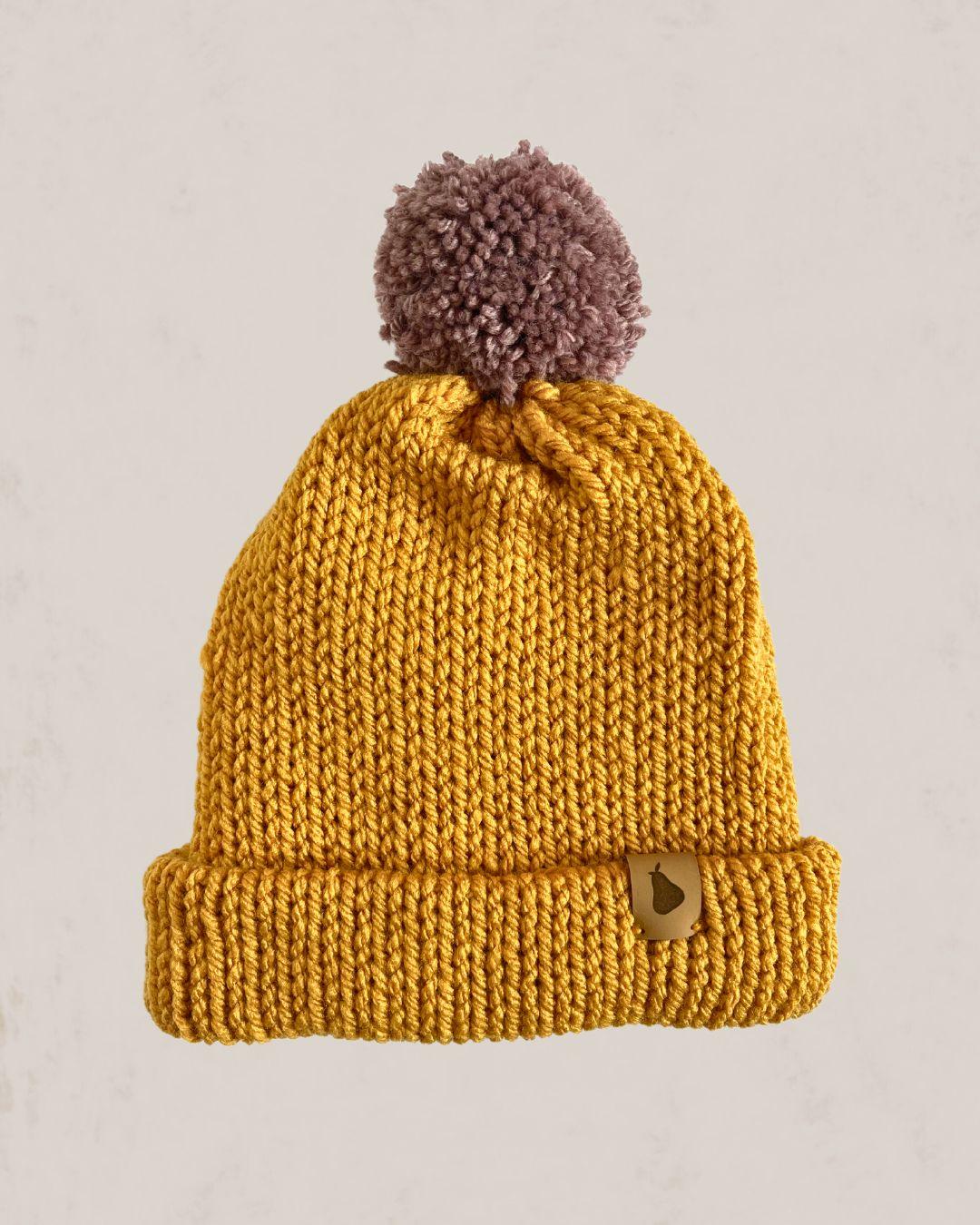 Gorro Woodland Yellow Violet