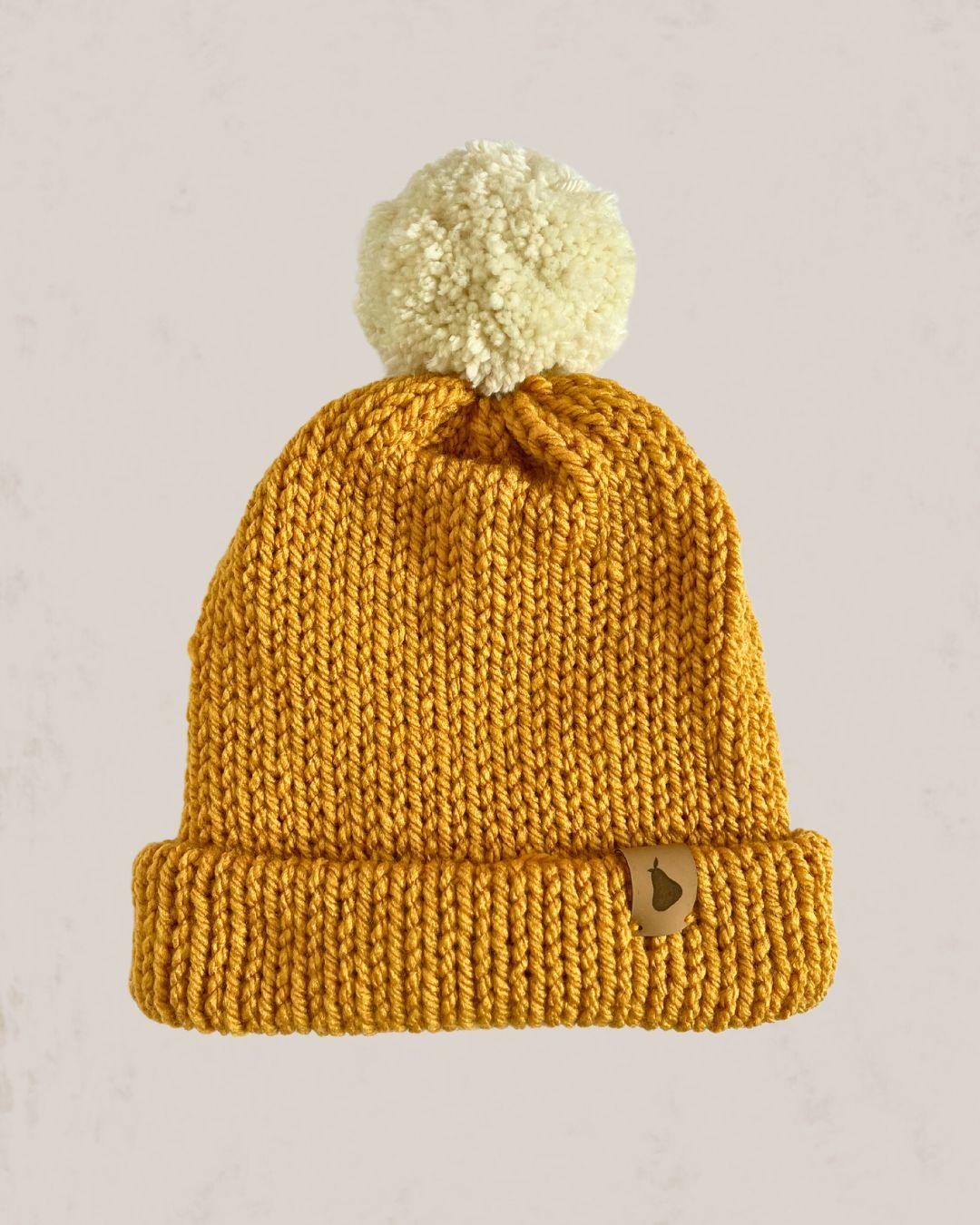 Gorro Woodland Yellow Beige