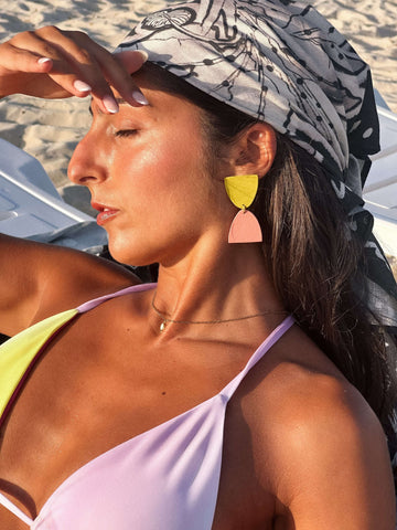 Reversible Bikini Set "Energy" | 2-in-1 Sustainable Design