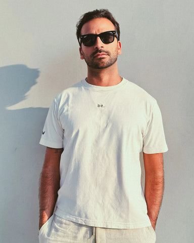 Sloow Club T-shirt Oversized | Organic Cotton & Minimal Embroidery