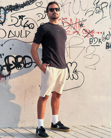 Sloow Club T-shirt Oversized | Organic Cotton & Minimal Embroidery