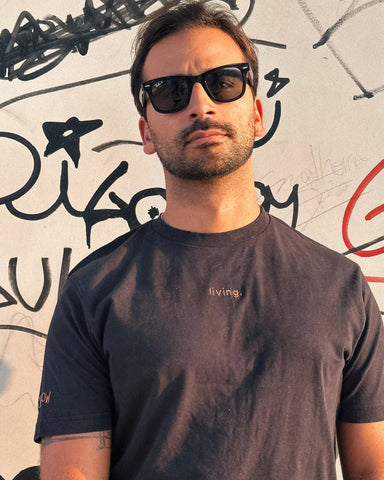 Sloow Club T-shirt Oversized | Organic Cotton & Minimal Embroidery
