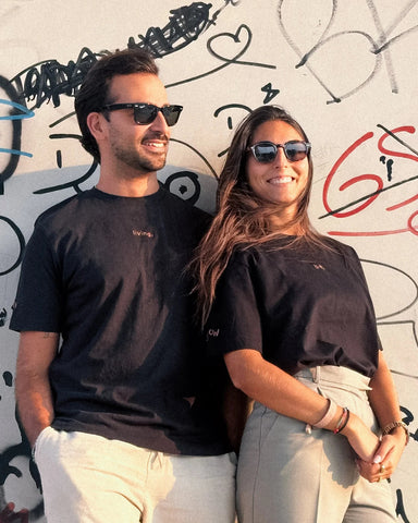 Sloow Club T-shirt Oversized | Organic Cotton & Minimal Embroidery