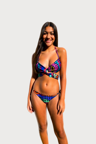 Bikini Top Reversible "Beleza Pura" NA BEIRA MAR