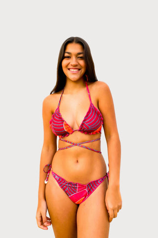 Top Bikini Reversível "Menina Baiana" OYÁ