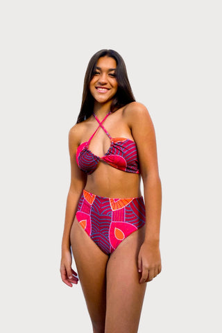 Bikini Top Reversible "Samba de Verão" OYÁ