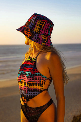 Swimsuit Reversible "Na Beira Mar"