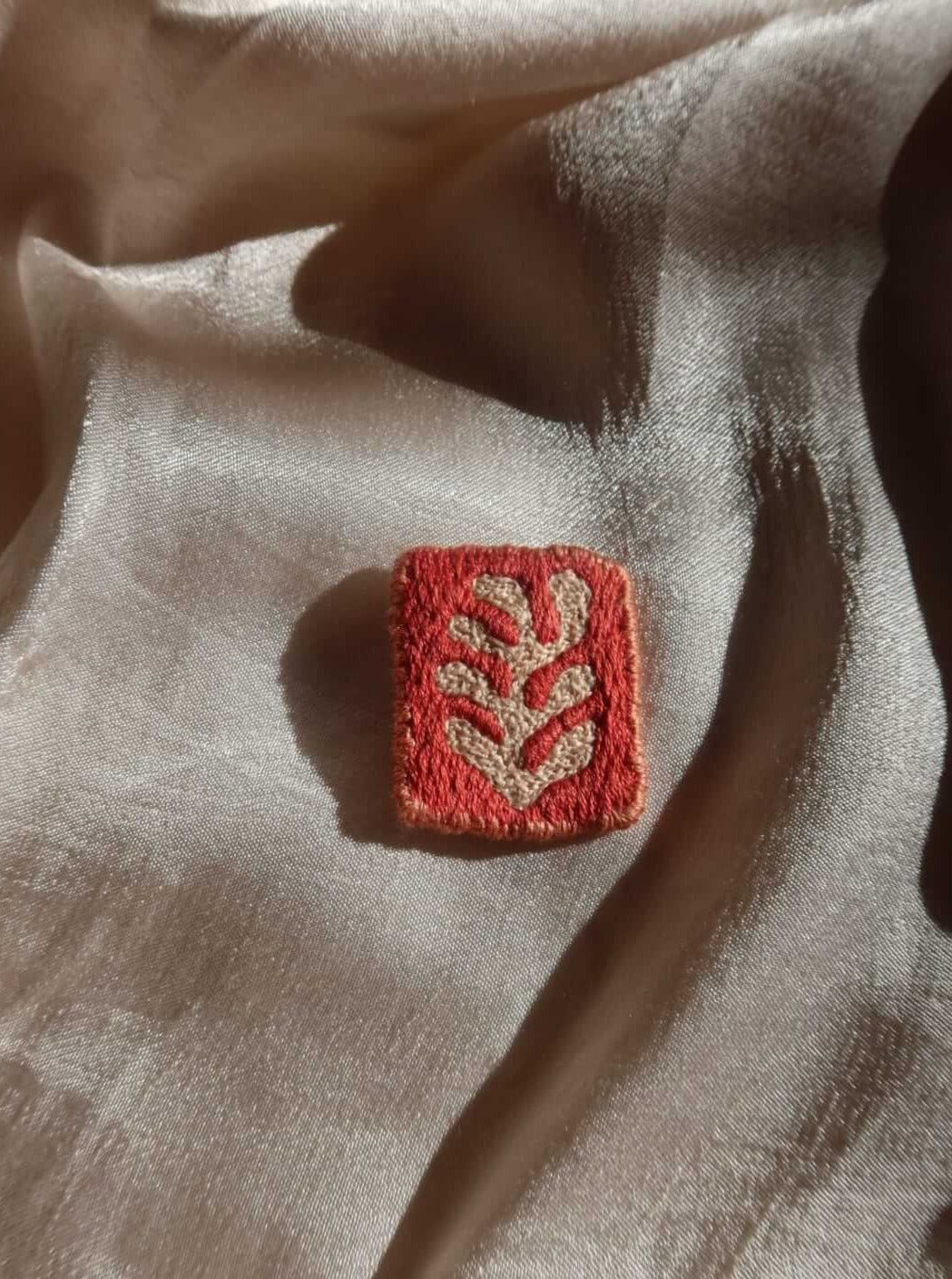 Hand Embroidery Patches "Coral I"