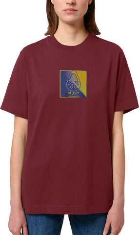 Degre T-Shirt Burgundyu